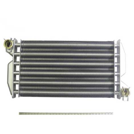 620860 Теплообменник основной с клипсами,  Baxi