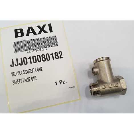 10080182 Клапан предохранительный g1/2,  Baxi