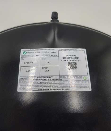 ET10015 Расширительный бак 7л д391 в67 *М14*1,  Onaysan