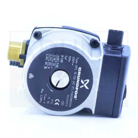 39808300 Насос циркуляционный Grundfos UPS 15-50 AO (36601370, 36601500, 36601600, 39812150, 39808290),  Ferroli