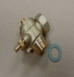 S100521 Запорные вентили 7/8″- 3/4″ x M10+Прокладка,  De Dietrich