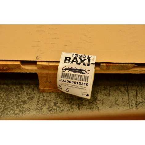 3612310 Элемент передний с термостатом безопасности,  Baxi