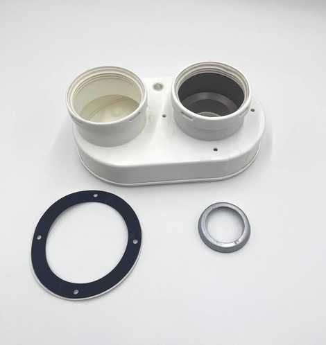 KIT22X0 Адаптер-переходник с коаксиальной системы на раздельную D60/100 наD80/80 (PVH)
Адаптер-переходник с,  Ferroli