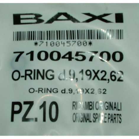710045700 Уплотнение кольцевоеd.9,19 x 2,62,  Baxi