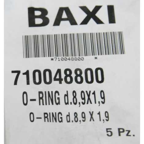 710048800 Уплотнение кольцевое 8,9x1,9,  Baxi