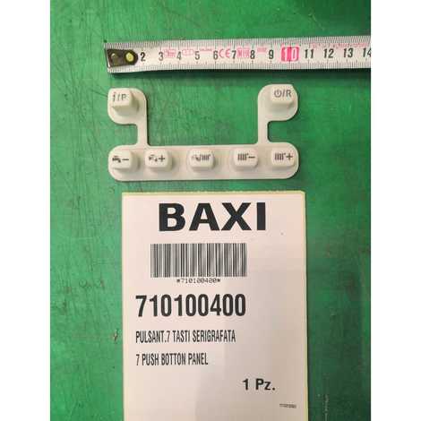 710100400 Панель с 7 кнопками,  Baxi