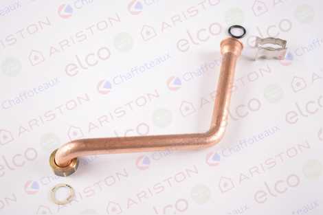 60001339 ТРУБКА НАСОСА ГВС,  Ariston