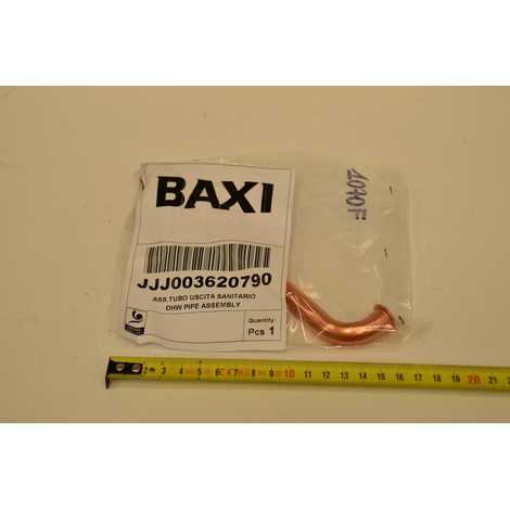 3620790 Трубка выхода горячей воды,  Baxi