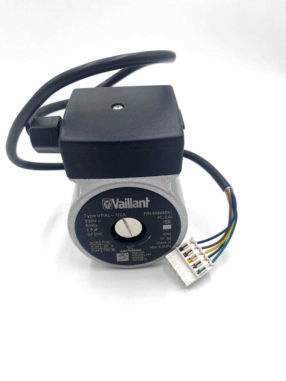 Vaillant VPAL-7/2 Двигатель GRUNDFOS насосаскор 5 проводов,