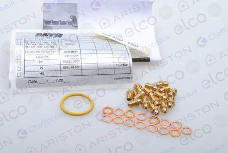 65104589 К-Т ПЕРЕВОДА НА ПРИРОДНЫЙ ГАЗ,  Ariston