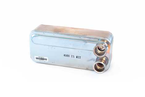 30005013A Теплообменник ГВС Deluxe 40K, Deluxe Plus 40K, Ace 40K Navien,