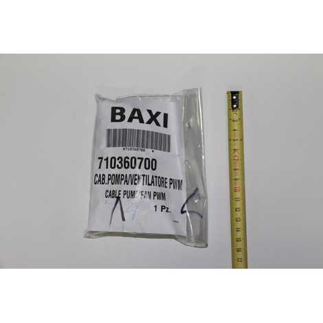 710360700 Кабель pwm от разъема х23 к насосу и вентилятору,  Baxi