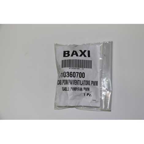 710360700 Кабель pwm от разъема х23 к насосу и вентилятору,  Baxi
