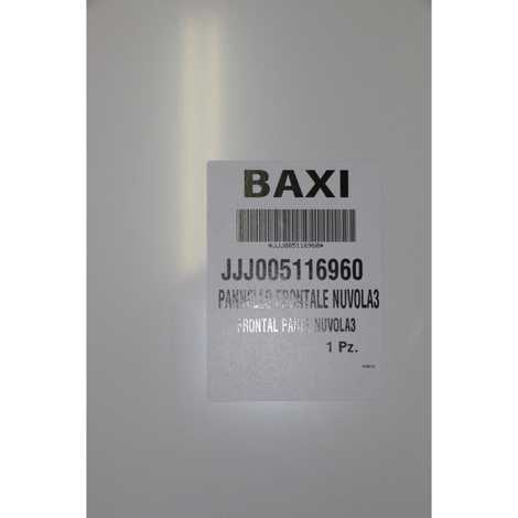 5116960 Панель  передняя в сборе,  Baxi