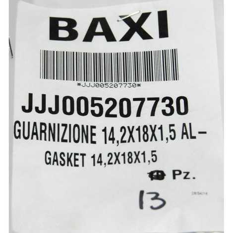 5207730 Уплотнение 14,2х18х1,5 al -18-,  Baxi