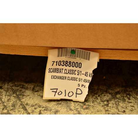 710388000 Теплообменник основной classic 5/1-45 kw,  Baxi