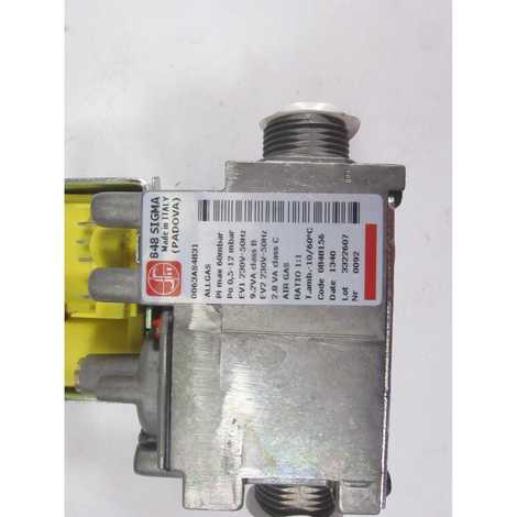 710401600 Клапан газовый sit sigma 848-848156 m-m,  Baxi