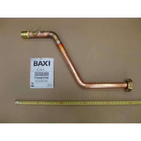 710423700 Трубка теплообменник/трехходовой клапан luna4 ht 85kw,  Baxi