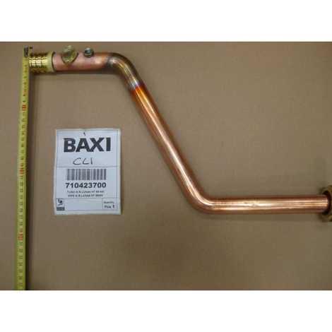 710423700 Трубка теплообменник/трехходовой клапан luna4 ht 85kw,  Baxi