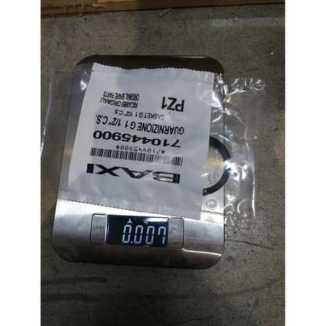 710445900 Уплотнение g 1 1/2,  Baxi