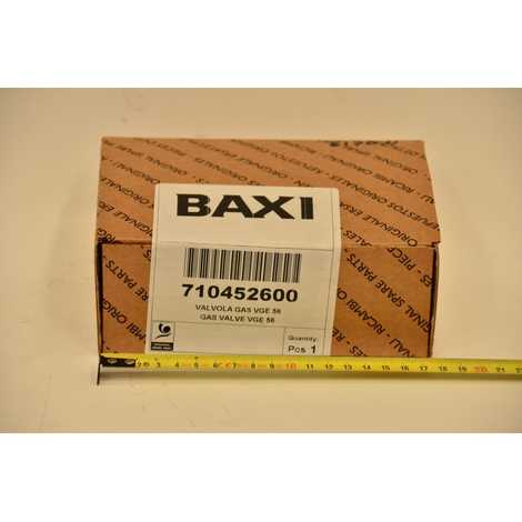 710452600 Клапан газовый,  Baxi