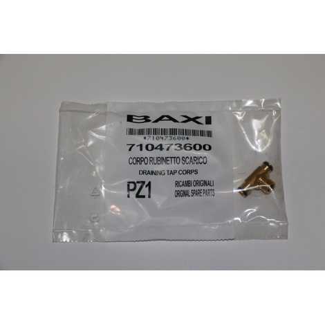 710473600 Тройник крана подпитки,  Baxi