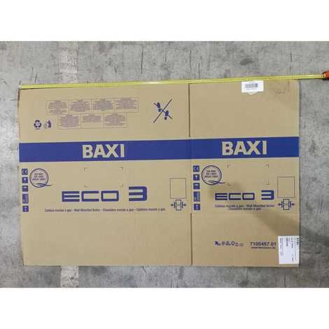 710545700 Элемент упаковки коробка картонная для котлов eco3,  Baxi