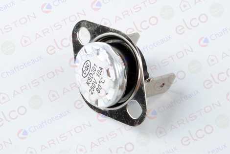 65153150 ТЕРМОСТАТ 80°,  Ariston