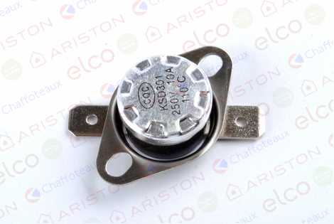 65153152 ТЕРМОСТАТ ДЫМОВЫХ ГАЗОВ 110°C,  Ariston