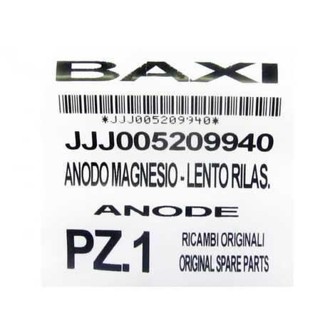 5209940 Анод магниевый,  Baxi