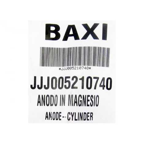 5210740 Анод магниевый,  Baxi