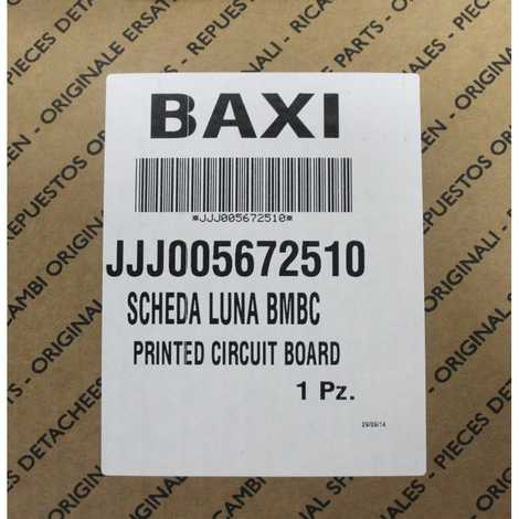 5672510 Электронная плата bmbc (honeywell),  Baxi