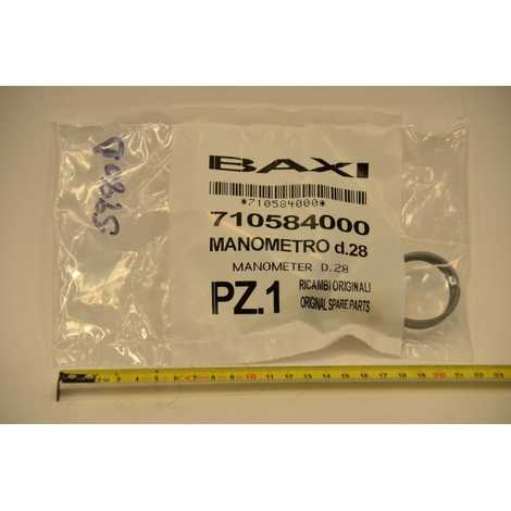 710584000 Манометр d.28,  Baxi
