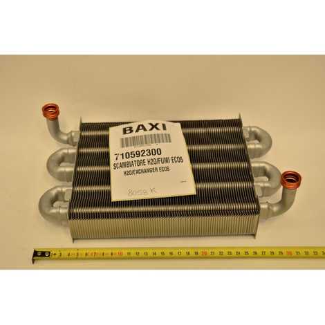 710592300 Теплообменник основной eco-5,  Baxi
