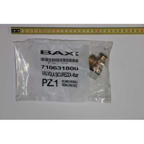 710631800 Клапан предохранительный 4 бар,  Baxi