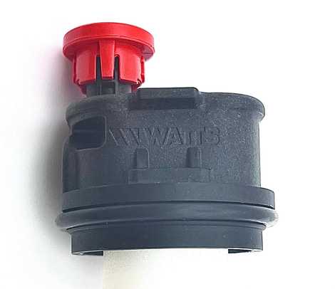 AV10004 Удалитель воздуха пластик  под скобу короткий,  Watts