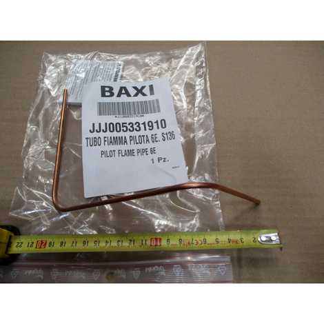5331910 Трубка запальной горелки для котла 6 эл-в,  Baxi