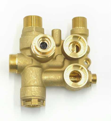 3W10025 Трехходовой в сборе Baxi,  Fugas