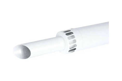 MT71413611 Baxi Коаксиальная труба с наконечником диам. 60/100 мм, общая длина 1000 мм, выступ дымов,