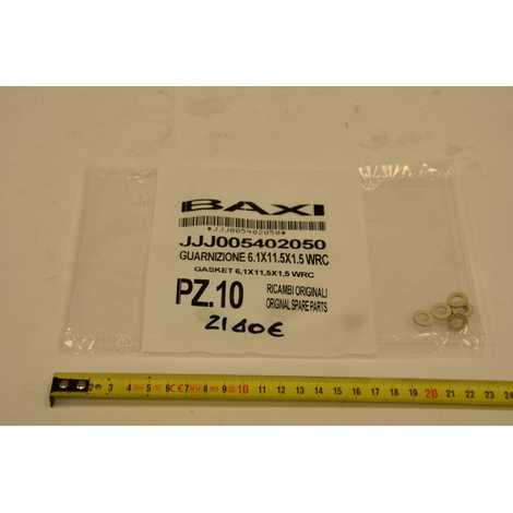5402050 Уплотнение плоское кольцевое  6.1x11.5x1.5,  Baxi