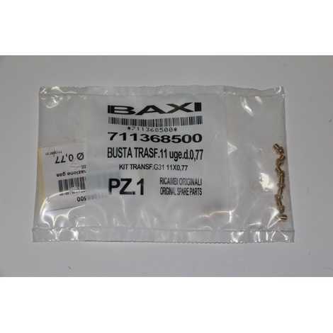 711368500 Инжекторы для сжиженного газа g31 11x0,77,  Baxi