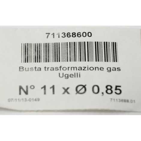 711368600 Инжекторы для сжиженного газа g31 11x0,85,  Baxi