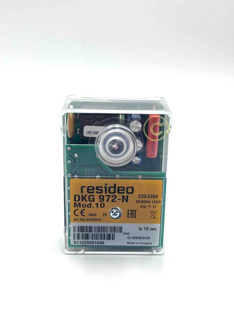 0332010 Топочный автомат газовой горелки DKG 972 Mod.10,  HONEYWELL