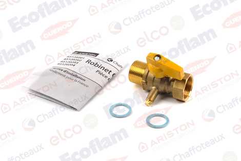 65120201 КРАН ГАЗОВЫЙ ШАРОВОЙ 3/4″,  Ariston