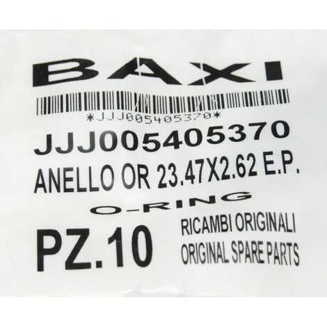 5405370 Уплотнение кольцевое 23,47х2,62,  Baxi