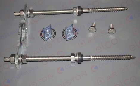 60000115 КРЕПЕЖНАЯ СКОБА (Комплект 2 шт),  Ariston