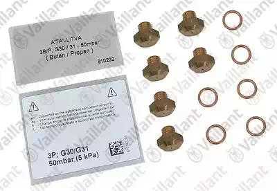 200136 Комплект сопел, 6 сопел-D 0,85,  Vaillant