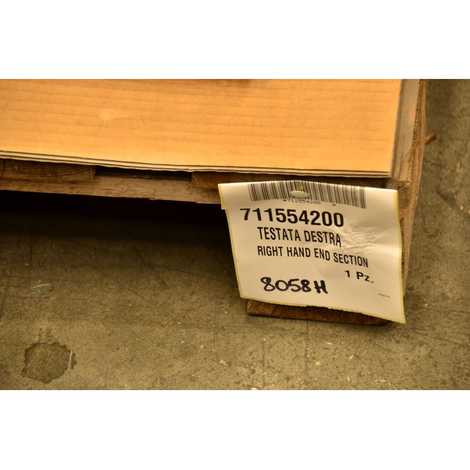 711554200 Секция чугунная правая,  Baxi