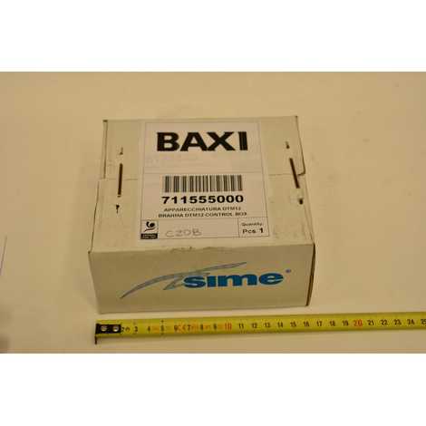 711555000 Менеджер горения brahma dtm12,  Baxi