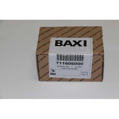 711606000 Клапан 3-ходовой  в сборе,  Baxi